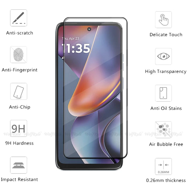1/2/3/4 Stk. Für Moto G 2025 Glas Motorola Moto G 2025 Panzerglas Vollflächig klebend 9H Displayschutzfolie Moto G 2025 Glas