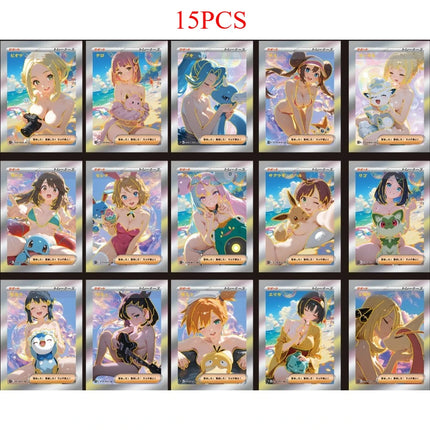Pokemon PTCG Misty Rosa Cynthia Lillie OPCG Nam Boa·Hancock Toys Hobbies Hobby Collectibles Game Collection Anime Cards
