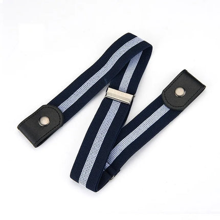 Traceless Invisible Elastic Belt Women's Belt Jeans Pants Men's Elastic Belt - product image from BSM MART