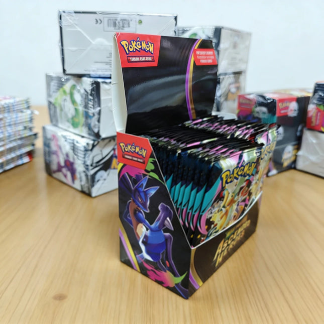 2026 NEUE Pokémon-Karte MEGA-ENTWICKLUNG Phantasmal Flames Spiel Cartoon Booster Battle Sammelkarte Geschenk Spielzeug