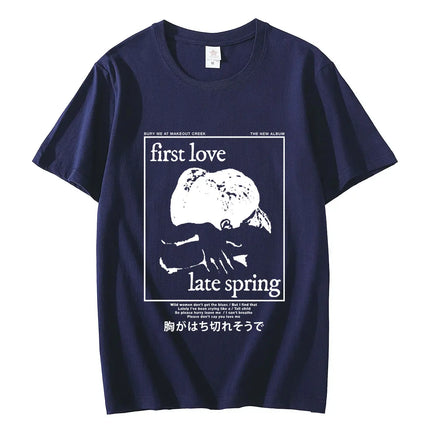Singer Mitski First Love Late Spring Graphic T Shirts Concert Tour Fan Gift T-shirt Men's Women's Fashion Trend Vintage T-shirts