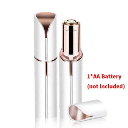 Facial Hair Removal for Women, Mini Hair Remover, Electric Razor Shaver Portable Bikini Epilator for Lips, Chin, Armpit, Peach