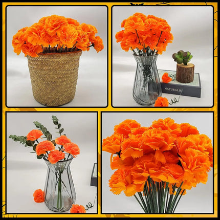 Marigold Flowers - artificial flowers for Day of the Dead (photo 5 of 10)