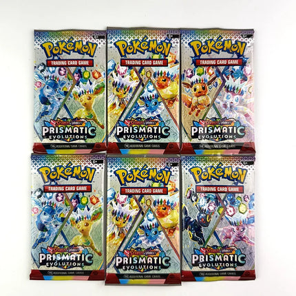 10/50 PcsPokemon Card MEGA EVOLUTION PHANTASMAL FLAMES Prismatic Evolutions Black Bolt English Booster Battle Transaction Card
