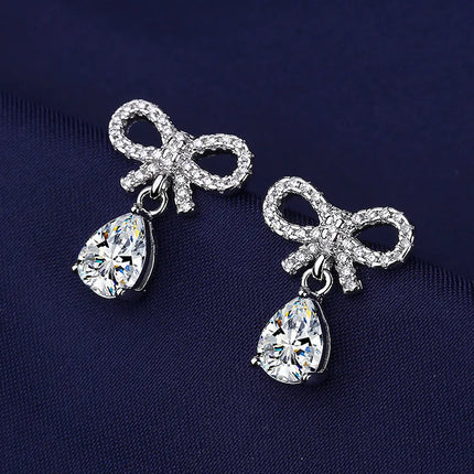 High-quality 925 Sterling Silver Crystal Fashion Circle Hoop Earrings for Woman Wedding Party Gift Street Versatile Jewelry