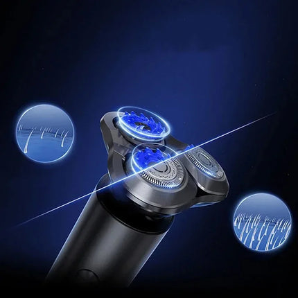 2025 New MIJIA Electric Shaver S301 Beard Trimmer Machine Shaving Portable Flex Razor IPX7 Washable Trimer Ceramic Blade