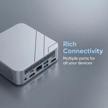 Core i9-10980HK Mini PC 32GB RAM 2TB NVMe SSD Triple 4K Display Desktop WiFi6 High Performance Office Home Small Computer