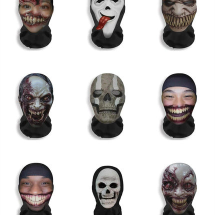 Creative headpiece Halloween carnival funny headgear cosplay costume comical wig mask prank props party decoration