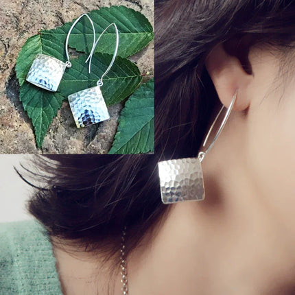 VENTFILLE 925 Sterling Silver Black Agate Rotund Earrings For Women Girl Originality Design Korean Jewelry Party Gifts Dropship