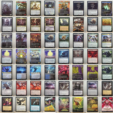 Whole Set TCG Cards for Home Play Proxy magical power9 beta fetch lands VMA dual  shock land The One Ring gathering Sol Ring