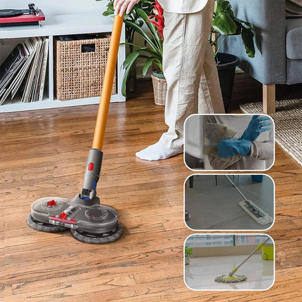 For Dyson V7 V8 V10 V11 Wireless Vacuum Cleaner Electric Wet & Dry Mop Cleaning Head Mop Floor Head Brush Accessories