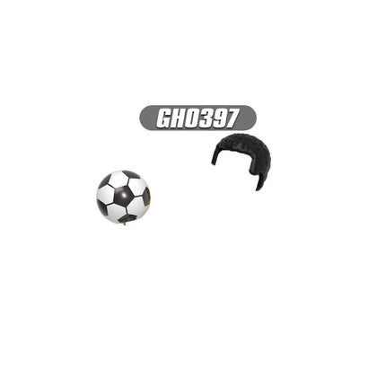 Building Blocks G0163 Assemble Bricks Football Players Parts Gifts Presents
