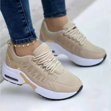 Women shoes luxury shoes women Women Sneakers Platform Casual Shoes New Woman Comfort Mesh Anti-slip Running Shoes Plus Size 43