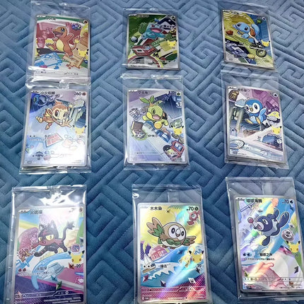In Stock Original Pokemon PTCG Card First Partner SIR Set Vol.1 Vol.2 SV16.0 30th Anniversary Celebration Collectible Cards Toy