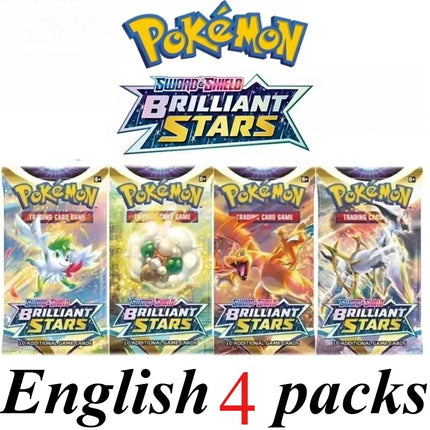 Pokemon Cards Mega Evolution Ascended Heroes English Version Cards Per Pack Rare Trading Cards for Collection Gift 4 Packs