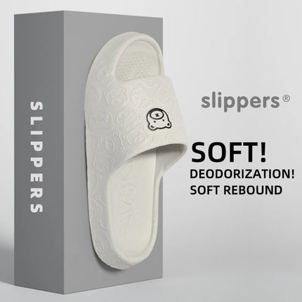 Non-Slip Slippers for Women Outer Wear 2024 New Indoor Home Sandals Female Summer Eva