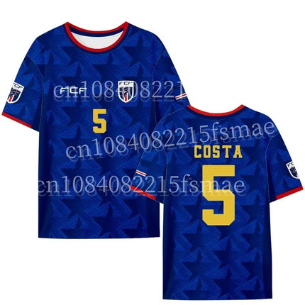 Cape Verde Fans Jersey Vozinha 1 Shirt Kids Men 3D Printed Soccer T-Shirt Cape Verdean FCF Fans Tee Summer Casual Sportswear Top