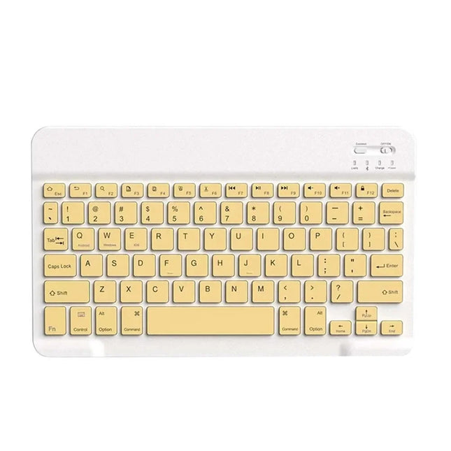10 Inches Bluetooth Mouse Keyboard Set For Ipad Mobile Phone Tablet Universal Ultra-thin Wireless Pink Green - product image