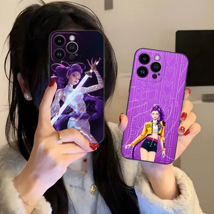KPOP Hunters Rumi Phone Case for iPhone 17 16 15 14 13 12 11 X XR XS 8 7 Pro Max Plus Mini Colour Protective Cover Pretty Luxury