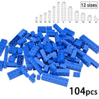Blue-104pcs