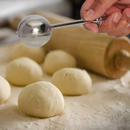 Powder Shaker Sugar Duster Flour Sugar Sieve For Powdered Sugar And Spices Cake Decorating Tool Baking Accessory