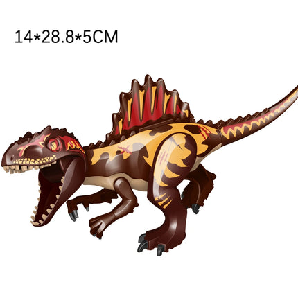 Jurassic Dinosaurs Building Blocks Indominus Rex DIY Big Size Tyrannosaurus Action Figure Models Children Toys Animals Gifts