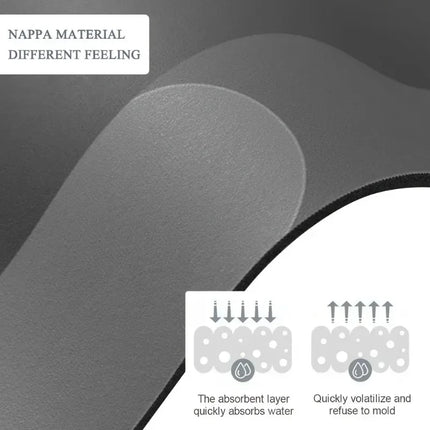 Diatomaceous Earth Bath Mat Super Absorbent Non Slip Fast Drying Soft Floor Mat for Shower Laundry Bedroom Kitchen - product