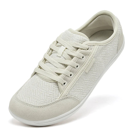 HOBIBEAR Unisex Barefoot Shoes Wide Toe Minimalist Zero Drop Walking Sneakers Lace-Up Outdoor Lightweight Casual Shoes