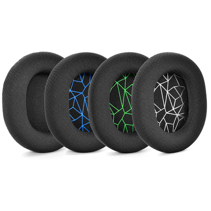 Replacement Black Fabric Earpads for SteelSeries Arctis 3/Arctis 5/Arctis 7/Arctis 9/Arctis 1/Arctis pro Wireless Gaming Headset
