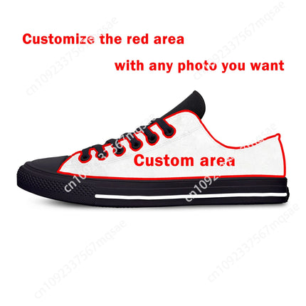 Custom Shoes Low Top High Top Sneakers High Quality Mens Womens Teenager Canvas Custom made DIY Sneaker Casual Couple Shoes