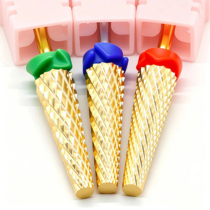 1 Pc 24mm Tungsten Steel Nail Drill Bit Extra Long Cuticle Cutter Fast Removal Polishing Tool for Nail Art And Skin Care