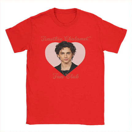 Harajuku T Shirt Beach Timothee Chalamet American Actor Hip Hop T Shirts Pure Cotton Tee Shirt for Men Y2K Short Sleeve Clothes
