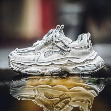 Platform Sneakers Men Breathable Casual Shoes For Men Summer Sport Shoes Male Street Style Shoes Male