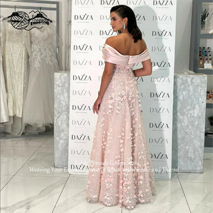 FableT Off-the-shoulder A-line Long Dresses Customized Applique Beading  Bespoke Occasion Prom Luxury Evening Gown Gorgeous