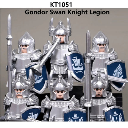 The Lord of the Rings Building Blocks Orc Sauron Gandalf Mini Action Figure Toys