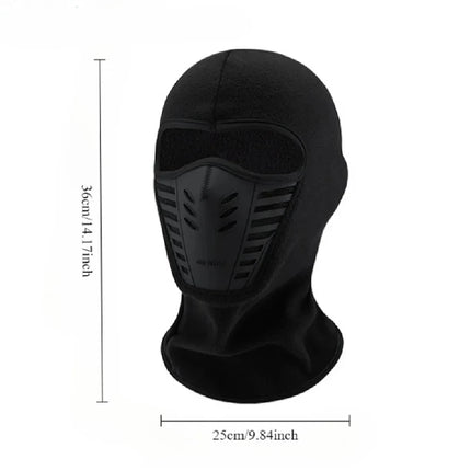 Winter Outdoor Cycling Full Face Mask Windproof Dustproof Keep Warm Face Cover Ski Head Cover Motorcycle Riding Balaclava Cap