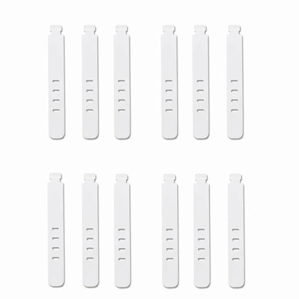 20/12/4PCS Cable Ties Cord Organizer Management Silicone Wire Holder Straps Zip Clips Reusable Tie Wraps Keeperwinder Rubber