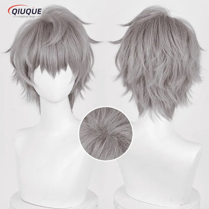 Anime Till Cosplay Wig 3 types of short hair styles Cosplay Anime Wigs Heat Resistance Hair Halloween Party Wigs +Wig Cap