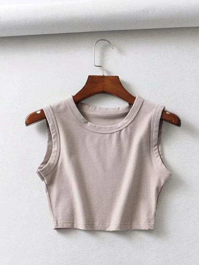 2024 Summer vintage white crop tops women biker black punk sexy tank top korean streetwear cropped - product image 2