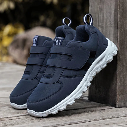 Men's Sneakers Slip on Orthopedic Shoes New Wide Toe Casual Shoes Non Slip Hook Loop Running Shoes Soft Sole Women Walking Shoe
