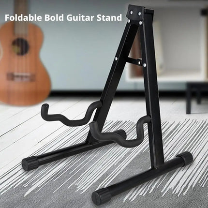 A-Frame Metal Guitar Stand Guitar Stand Universal Bass Electric Guitar Stand Folk Guitar Storage Bracket