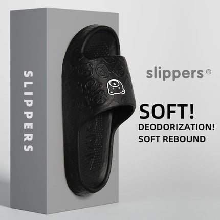 Non-Slip Slippers for Women Outer Wear 2024 New Indoor Home Sandals Female Summer Eva