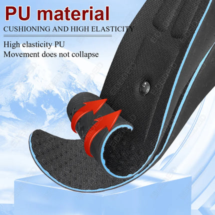 2-5cm Magnet Invisible Height Increase Insoles Templates Insoles For Feet Arch Support Heighten Orthopedic Shoes Sole Pad Unisex