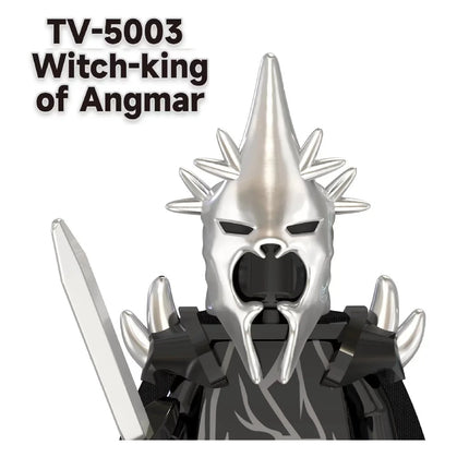 The Lord of the Rings Building Blocks Orc Sauron Gandalf Mini Action Figure Toys