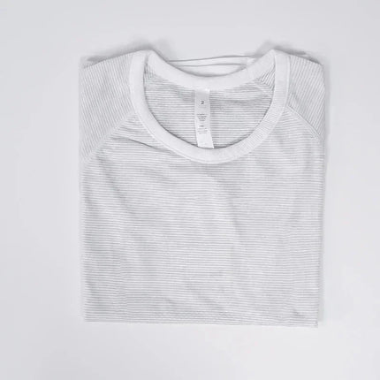 Lemon Women Swiftly Tech 2.0 Yoga  Sports Short Sleeve T-shirt Gym Running Fitness Seamless Short Sleeve Shirt Sportswear Top