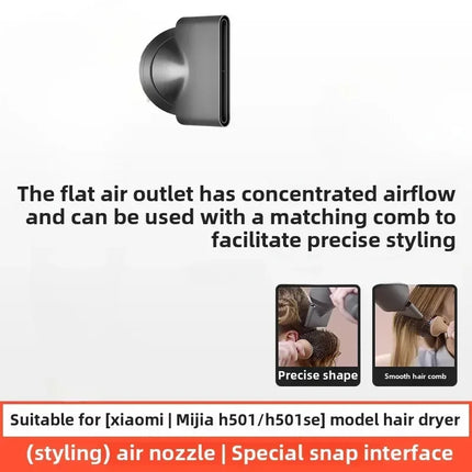 H501/H501SE for Xiaomi Mijia Hair Dryer Drying Modeling Mouthpiece Accessories