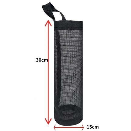 1-5PCS Kitchen Garbage Bag Storage Grocery Bag Holder Wall Mount Plastic Bag Holder Dispenser Hanging Storage Garbage Organizer