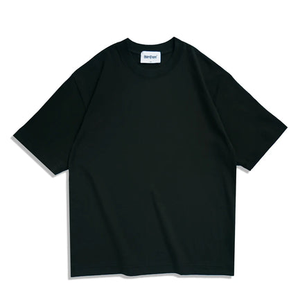 WAVLATII Oversized Summer T Shirts for Women Men Brown Casual Female Korean Streetwear Tees Unisex Basic Solid Young Cool Tops