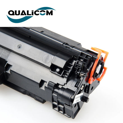 Qualicom CE285A 85A Compatible TONER Cartridge for HP LaserJet P1100 P1102 P1102w M1130 M1132 M1210 M1212nf M1214nfh M1217nfw