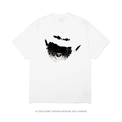 Ken Carson Teen X European Hip-Hop Retro Trend Loose Cotton Round-neck Short-Sleeve T-Shirt Men's Jacket